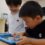 先週の幼稚園での様子（年中組）